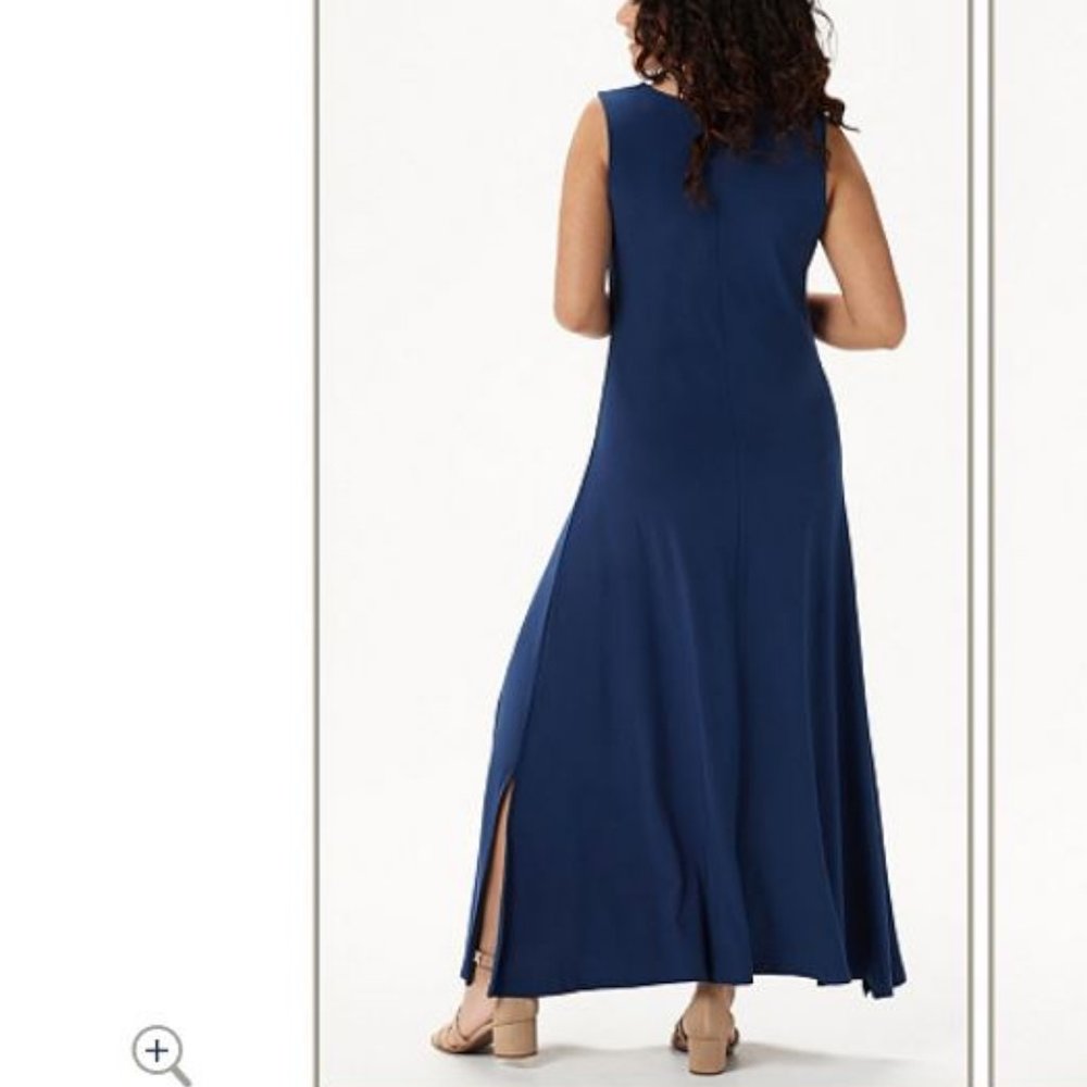 Attitudes by Renee Petite Como Jersey Maxi Dress - Picture 2 of 2